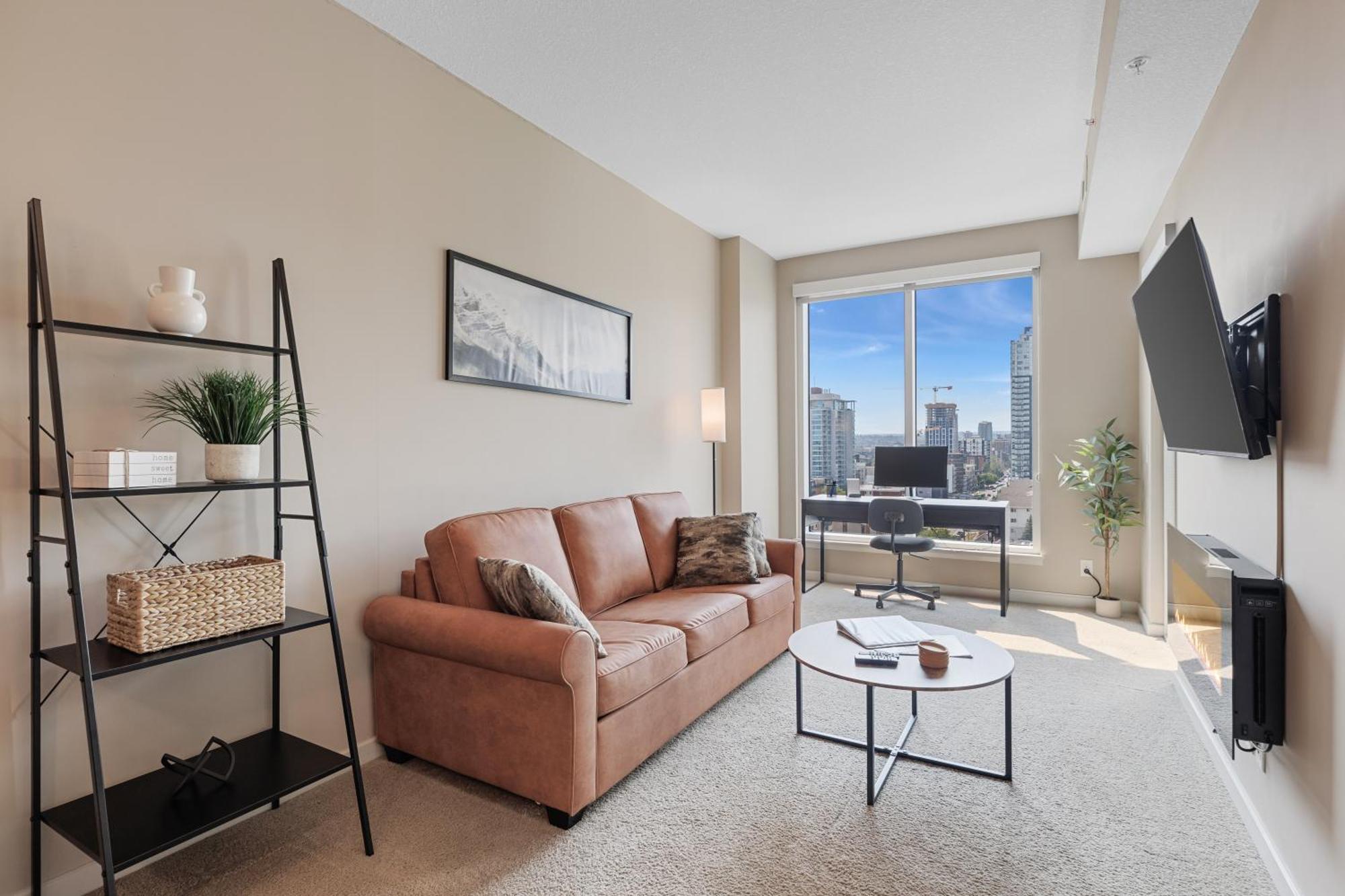 Heart Of Downtown Calgary Spacious Luxury Condo With Stunning Views And Premium Amenities Buitenkant foto